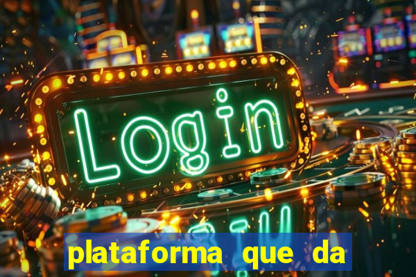 plataforma que da bonus de registro